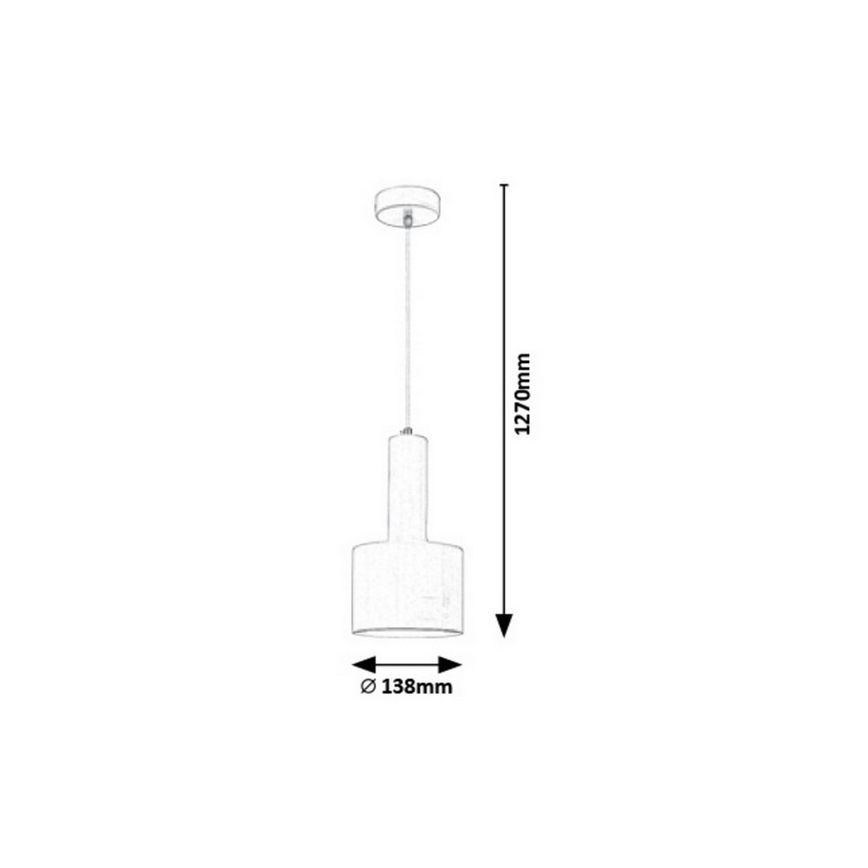 Rabalux - Lysekrone i en snor 1xE14/25W/230V