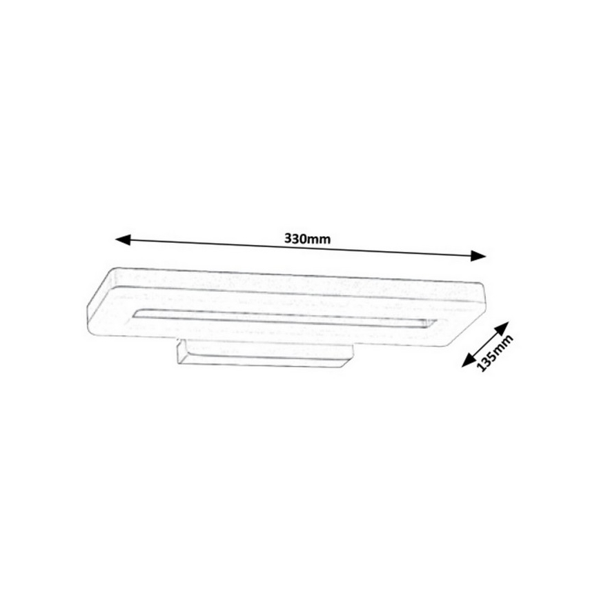 Rabalux - LED væglampe LED/16W/230V