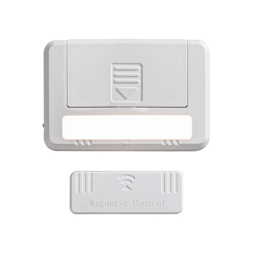 Rabalux - SÆT 2xLED Skabslampe LED/0,5W/3V 2xAAA