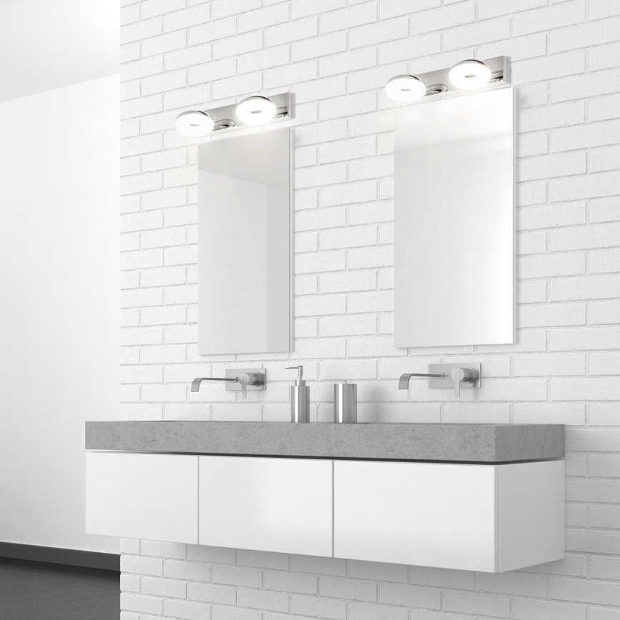 Rabalux - LED badeværelsesbelysning 2xLED/5W/230V IP44
