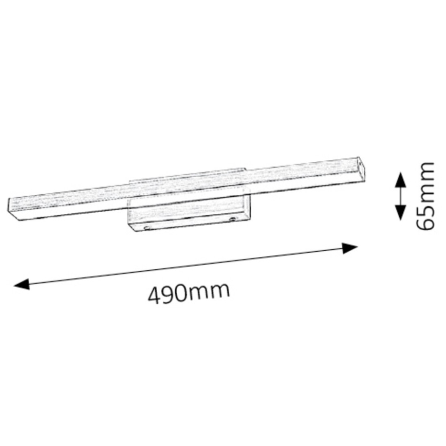 Rabalux - LED spejlbelysning til badeværelset LED/12W/230V IP44