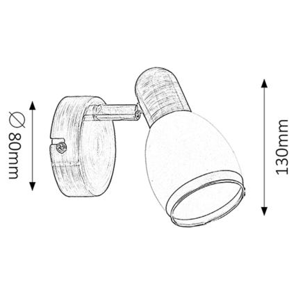 Rabalux - Spotlys E14/40W