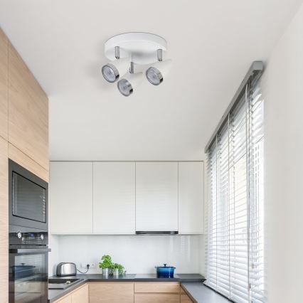 Rabalux - LED spotlamper 3xLED/4W/230V