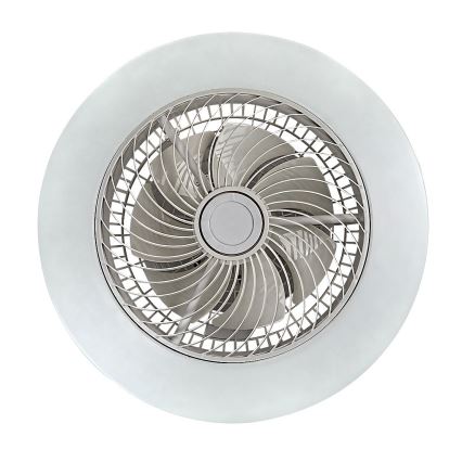 Rabalux - LED loftlampe med ventilator dæmpbar DALFON LED/36W/230V 3000-6000K + fjernbetjening