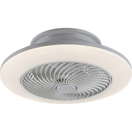 Rabalux - LED loftlampe med ventilator dæmpbar DALFON LED/36W/230V 3000-6000K + fjernbetjening