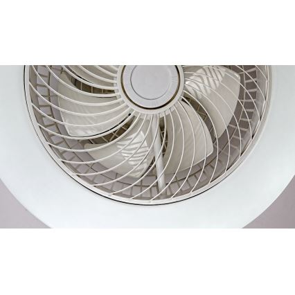 Rabalux - LED loftlampe med ventilator dæmpbar DALFON LED/36W/230V 3000-6000K + fjernbetjening