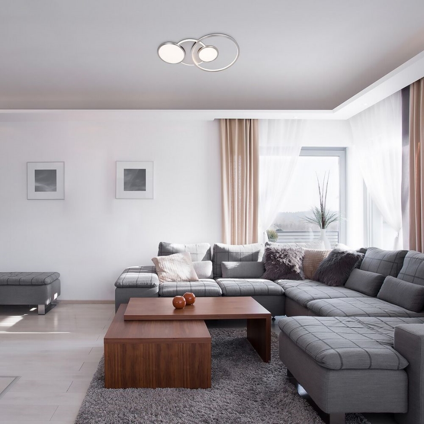 Rabalux - LED loftlampe LED/50W/230V skinnende krom