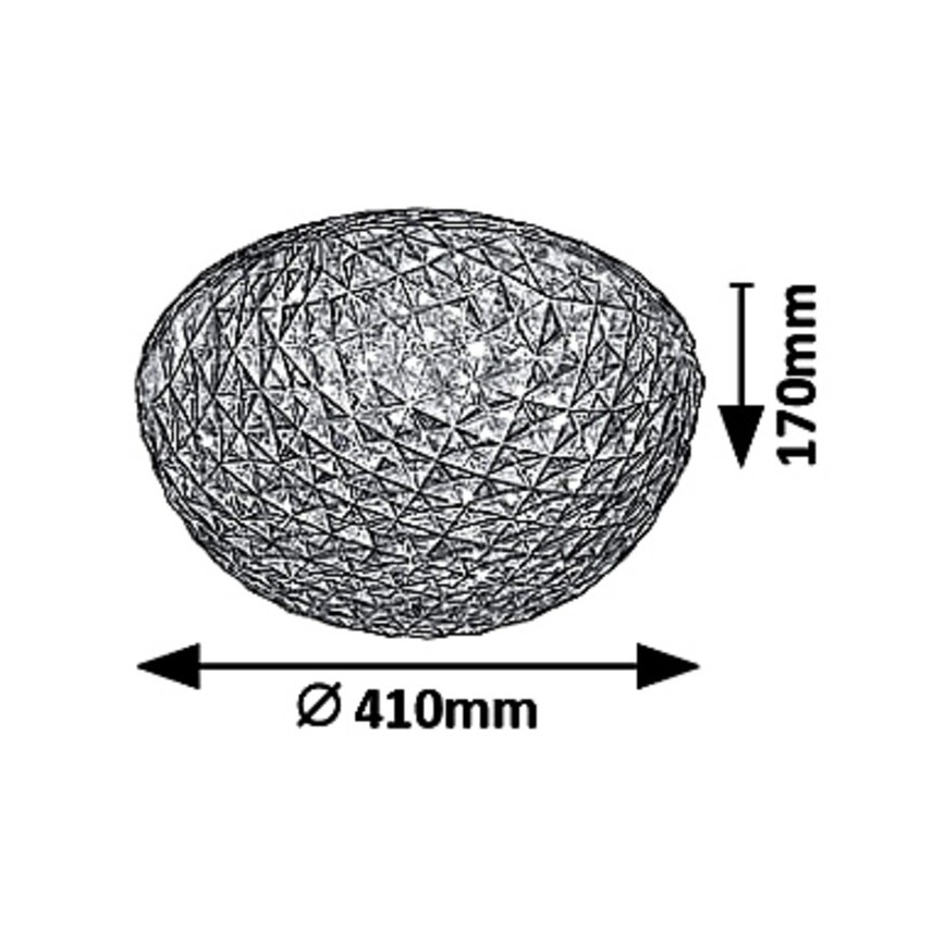 Rabalux - LED-loftlampe JILLIAN LED/24W/230V Ø 41 cm