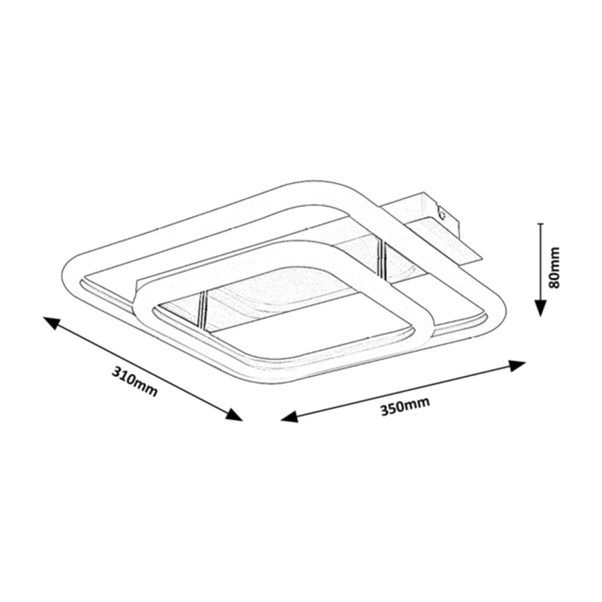 Rabalux - LED loftlampe LED/33W/230V