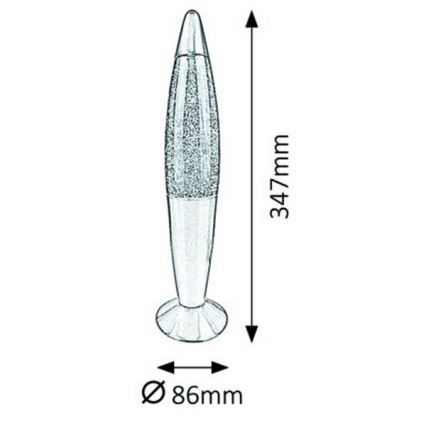 Rabalux - Chidren bordlampe 1xE14/25W/230V