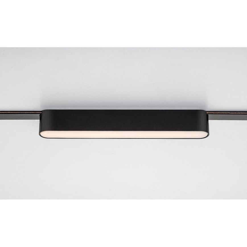 Rabalux - LED loftlampe til 1-faset skinnesystem LED/12W/230V 3000K 22 cm sort