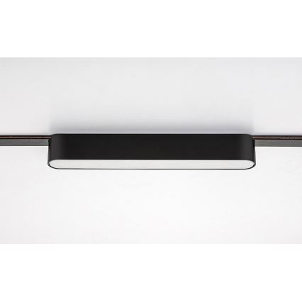 Rabalux - LED loftlampe til 1-faset skinnesystem LED/12W/230V 3000K 22 cm sort