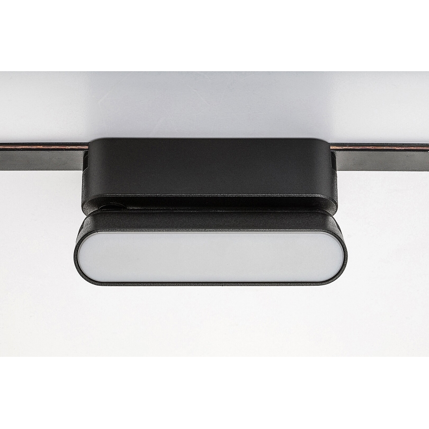 Rabalux - LED Loftlampe til 1-faset skinnesystem LED/6W/230V 3000K 11,5 cm sort