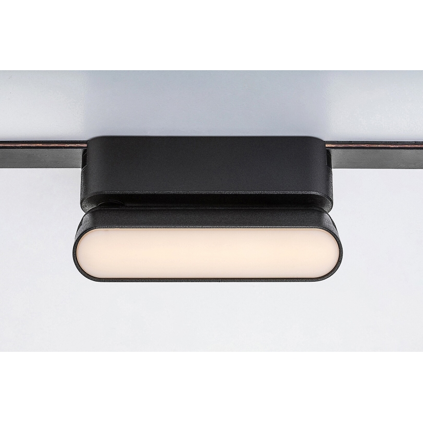 Rabalux - LED Loftlampe til 1-faset skinnesystem LED/6W/230V 3000K 11,5 cm sort