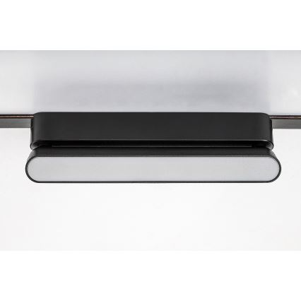 Rabalux - LED Loftlampe til 1-faset skinnesystem LED/12W/230V 3000K 22 cm sort
