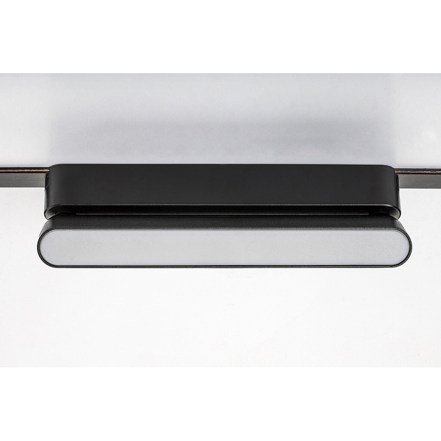 Rabalux - LED Loftlampe til 1-faset skinnesystem LED/12W/230V 3000K 22 cm sort
