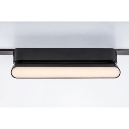 Rabalux - LED Loftlampe til 1-faset skinnesystem LED/12W/230V 3000K 22 cm sort