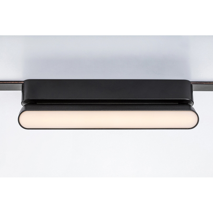 Rabalux - LED Loftlampe til 1-faset skinnesystem LED/12W/230V 3000K 22 cm sort