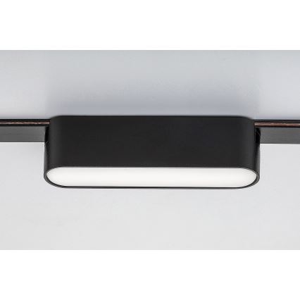 Rabalux - LED Loftlampe til 1-faset skinnesystem LED/6W/230V 3000K 11,5 cm sort