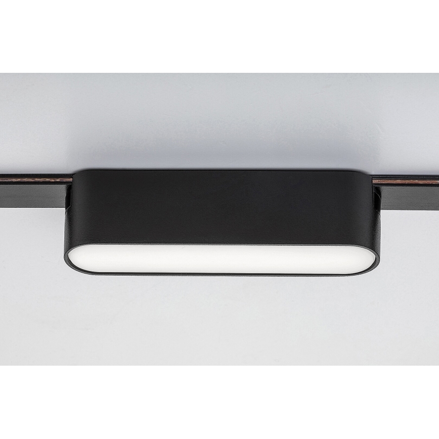 Rabalux - LED Loftlampe til 1-faset skinnesystem LED/6W/230V 3000K 11,5 cm sort