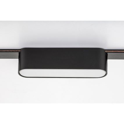 Rabalux - LED Loftlampe til 1-faset skinnesystem LED/6W/230V 3000K 11,5 cm sort
