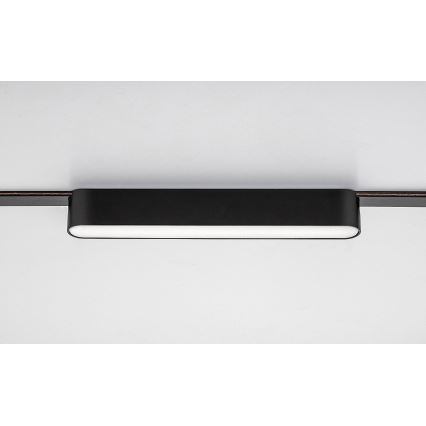 Rabalux - LED Loftlampe til 1-faset skinnesystem LED/12W/24V 4000K 22 cm sort