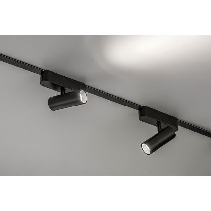 Rabalux - LED spotlight til 1-faset skinnesystem LED/6W/24V 4000K sort