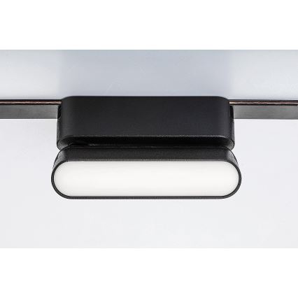 Rabalux - LED Loftlampe til 1-faset skinnesystem LED/6W/230V 4000K 11,5 cm sort
