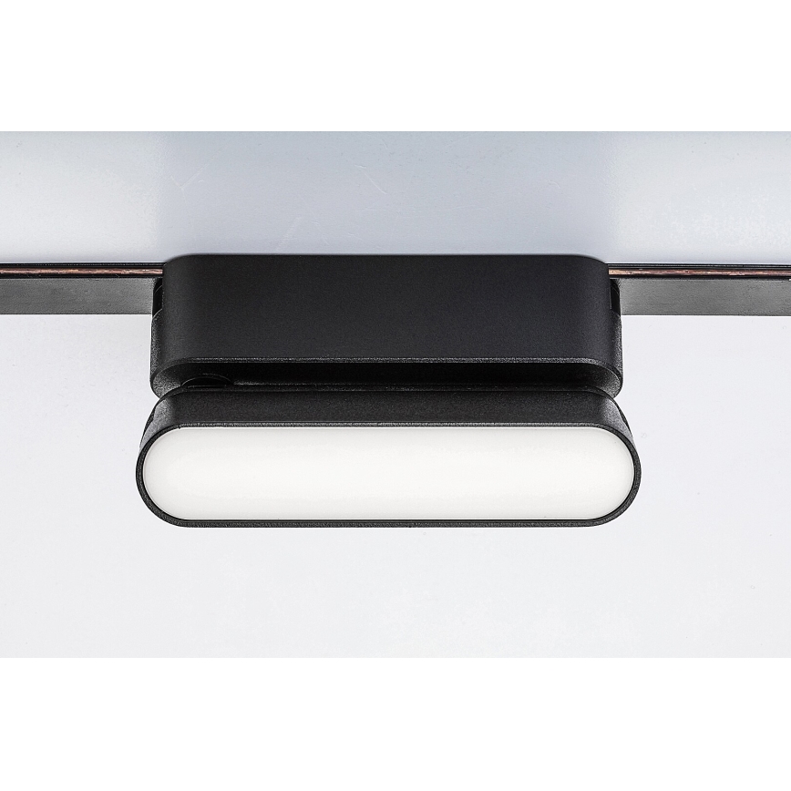 Rabalux - LED Loftlampe til 1-faset skinnesystem LED/6W/230V 4000K 11,5 cm sort