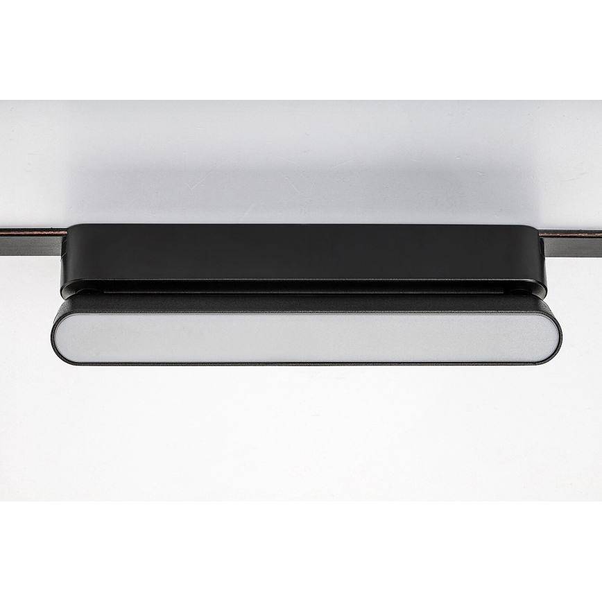 Rabalux - LED Loftlampe til 1-faset skinnesystem LED/12W/230V 4000K 22 cm sort
