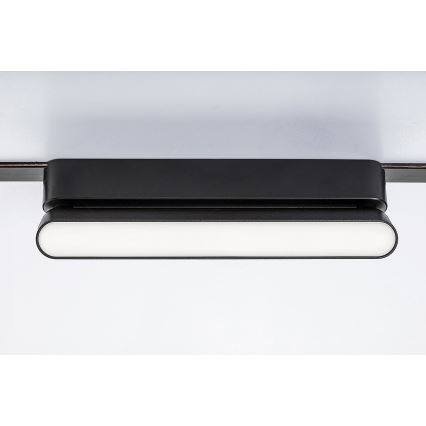 Rabalux - LED Loftlampe til 1-faset skinnesystem LED/12W/230V 4000K 22 cm sort
