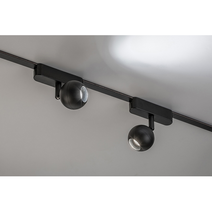 Rabalux - LED spotlight til 1-faset skinnesystem LED/5W/230V 4000K sort