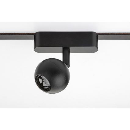 Rabalux - LED spotlight til 1-faset skinnesystem LED/5W/230V 4000K sort