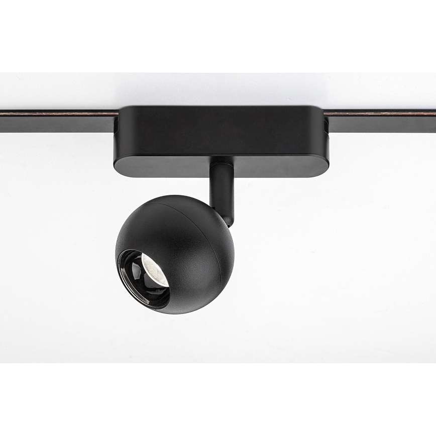 Rabalux - LED spotlight til 1-faset skinnesystem LED/5W/230V 4000K sort