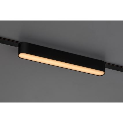 Rabalux - LED loftlampe dæmpbar til 1-faset skinnesystem LED/12W/24V 2700-5500K Wi-Fi Tuya 22 cm sort