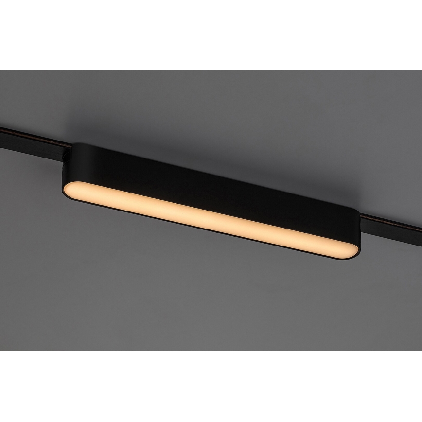 Rabalux - LED loftlampe dæmpbar til 1-faset skinnesystem LED/12W/24V 2700-5500K Wi-Fi Tuya 22 cm sort