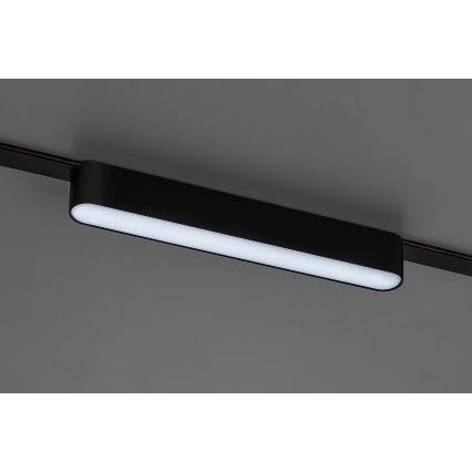 Rabalux - LED loftlampe dæmpbar til 1-faset skinnesystem LED/12W/24V 2700-5500K Wi-Fi Tuya 22 cm sort