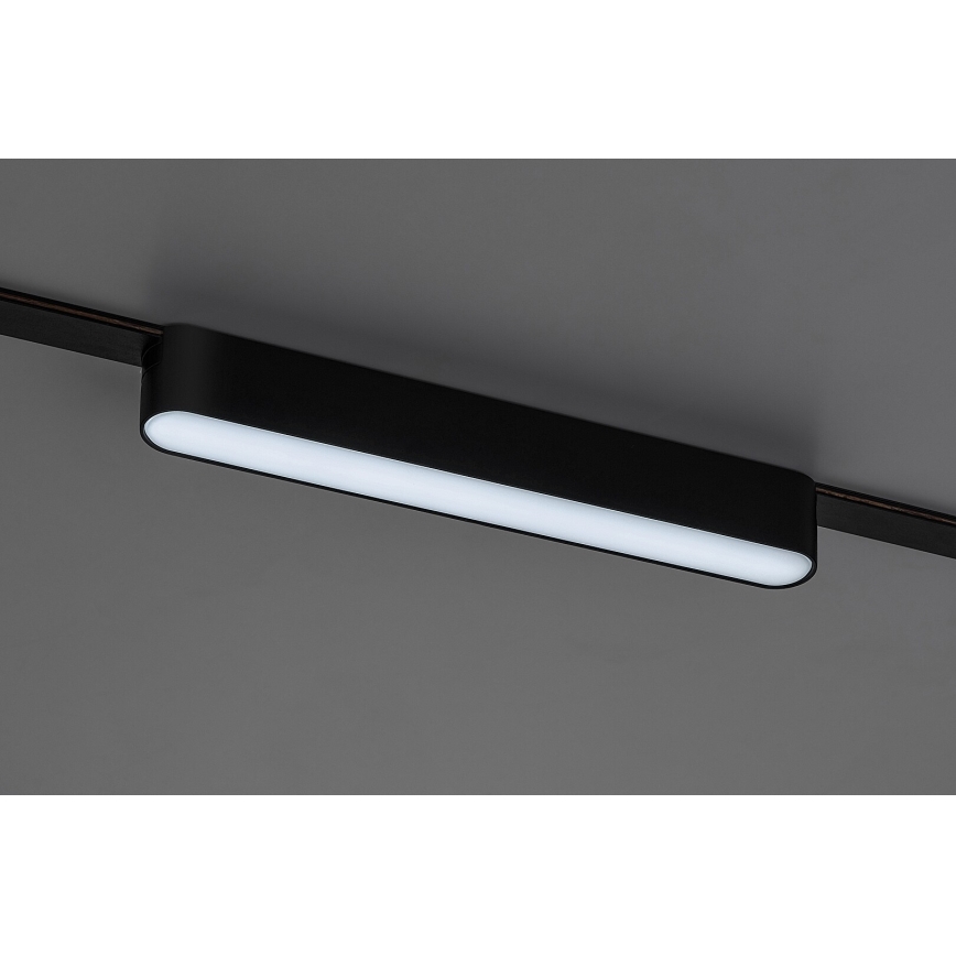 Rabalux - LED loftlampe dæmpbar til 1-faset skinnesystem LED/12W/24V 2700-5500K Wi-Fi Tuya 22 cm sort