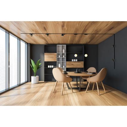 Rabalux - LED loftlampe dæmpbar til 1-faset skinnesystem LED/4W/24V 2700-5500K Wi-Fi Tuya 11,5 cm sort