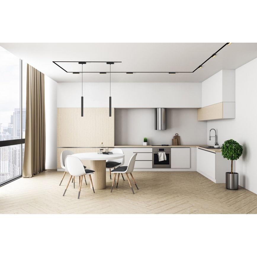 Rabalux - LED loftlampe dæmpbar til 1-faset skinnesystem LED/4W/24V 2700-5500K Wi-Fi Tuya 11,5 cm sort