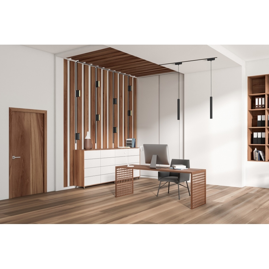 Rabalux - LED loftlampe dæmpbar til 1-faset skinnesystem LED/4W/24V 2700-5500K Wi-Fi Tuya 11,5 cm sort