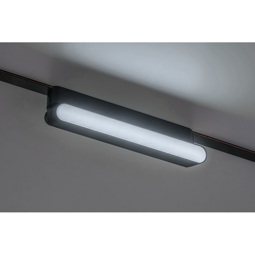 Rabalux - LED loftlampe dæmpbar til 1-faset skinnesystem LED/7W/24V 2700-5500K Wi-Fi Tuya 22 cm sort
