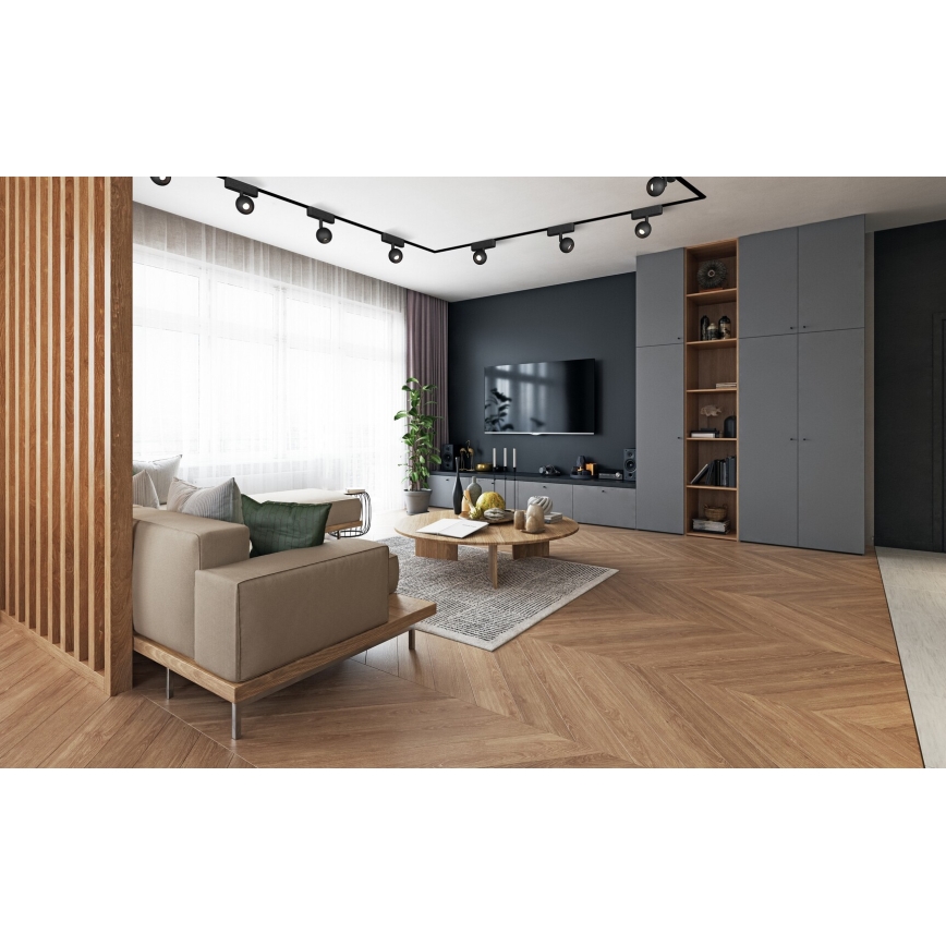 Rabalux - LED spotlampe dæmpbar til 1-faset skinnesystem LED/5W/24V 2700-5500K Wi-Fi Tuya sort