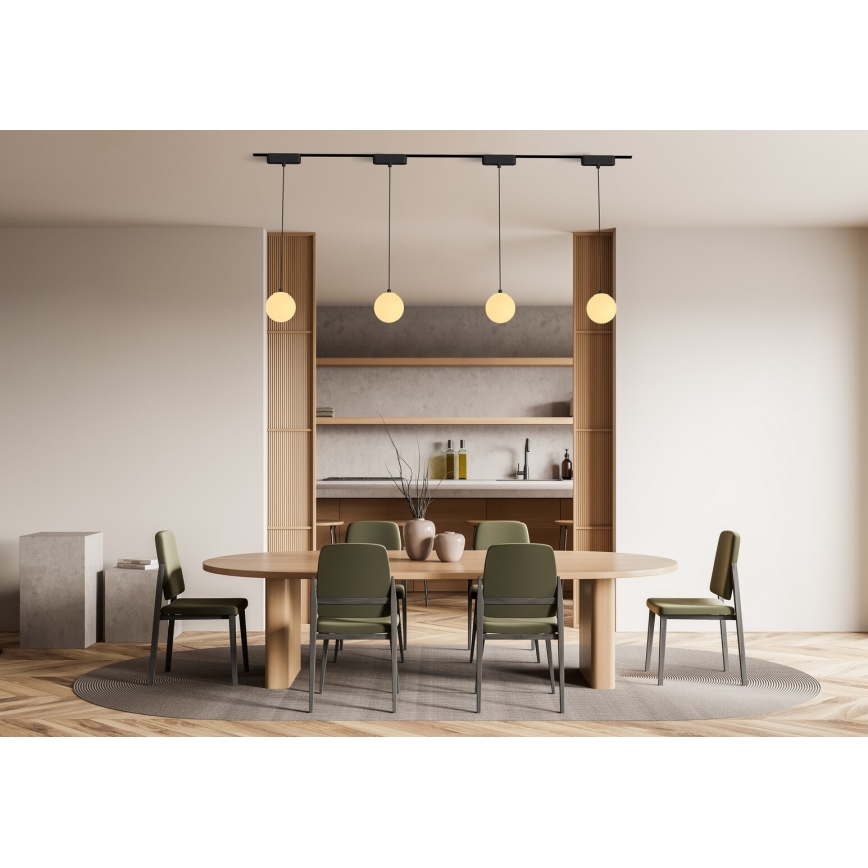 Rabalux - LED pendel dæmpbar til 1-faset skinnesystem LED/5W/24V 2700-5500K Wi-Fi Tuya sort