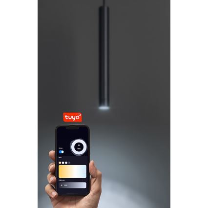Rabalux - LED pendel dæmpbar til 1-faset skinnesystem LED/5W/24V 2700-5500K Wi-Fi Tuya sort