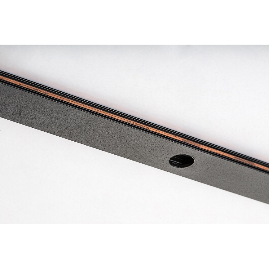 Rabalux - Skinnesystem 1-faset 1 m + 2x end stik sort