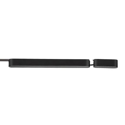 Rabalux - Strømforsyning til lamper i skinnesystem 80W/24V 10,2 + 33 cm sort