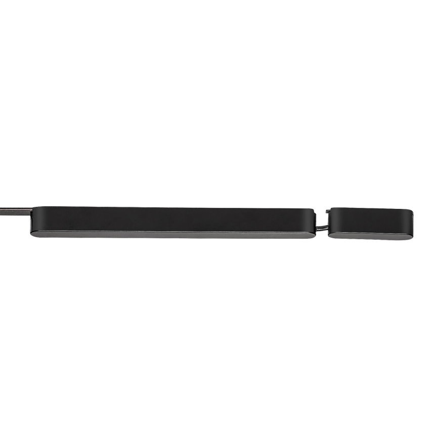 Rabalux - Strømforsyning til lamper i skinnesystem 80W/24V 10,2 + 33 cm sort