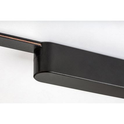 Rabalux - Strømforsyning til lamper i skinnesystem 80W/24V 10,2 + 33 cm sort