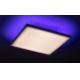 Rabalux - LED loftlampe dæmpbar RGB-farver LED/18W/230V 3000-6500K 30x30 cm + fjernbetjening